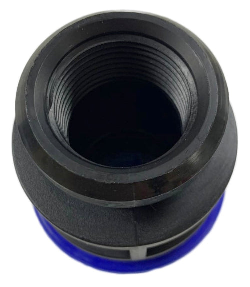 Enlace Compresión Macho Hdpe Azul Polietileno 1 X 32 Mm Azul - Mi tienda